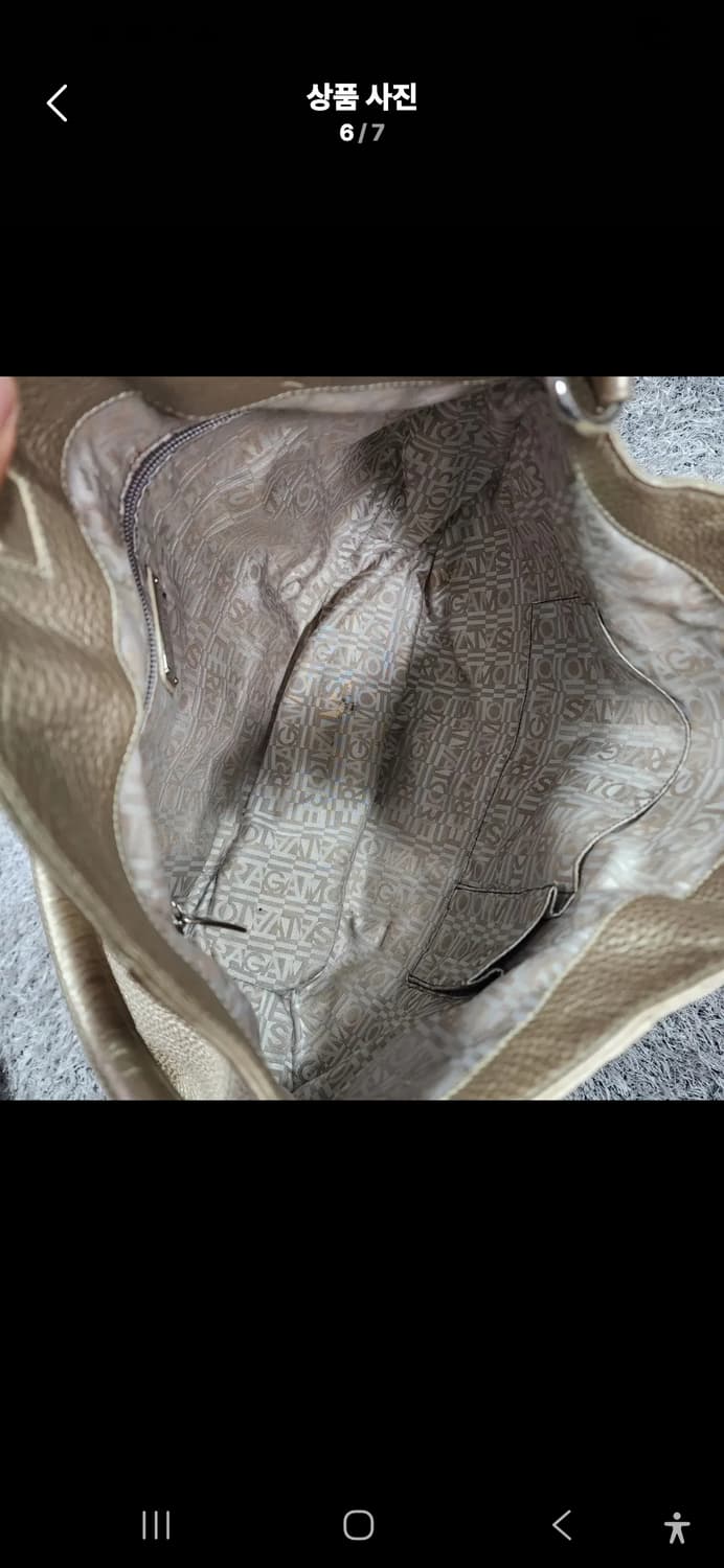 페라가모 레드 숄더백 상품이미지6