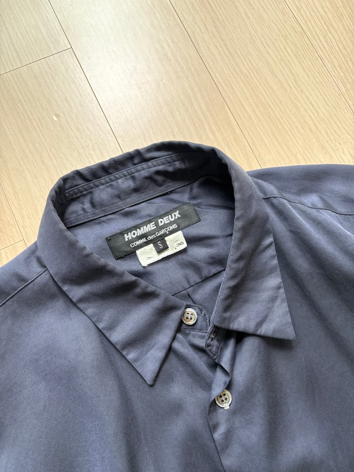 [S] comme des garcons homme deux shirts 상품이미지4