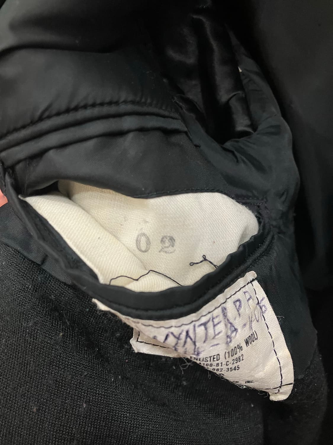 80s 오리지널 미해군 피코트 상품이미지5