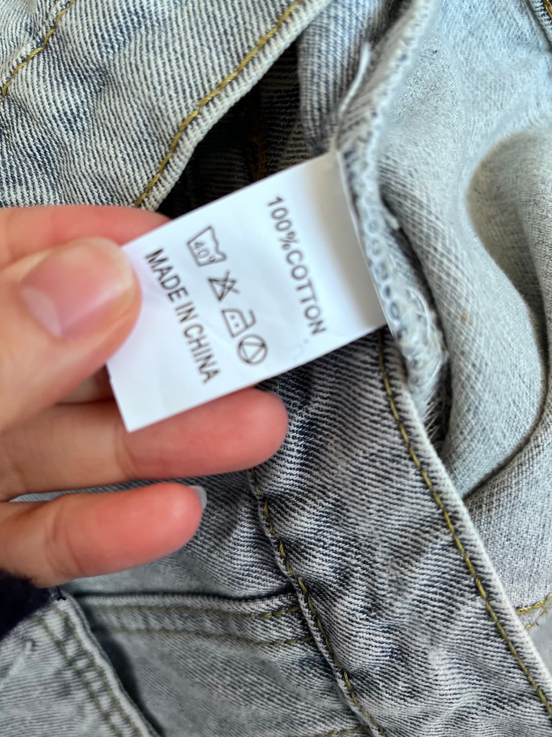 쇼핑몰 여성 루즈핏연청데님자켓 상품이미지8