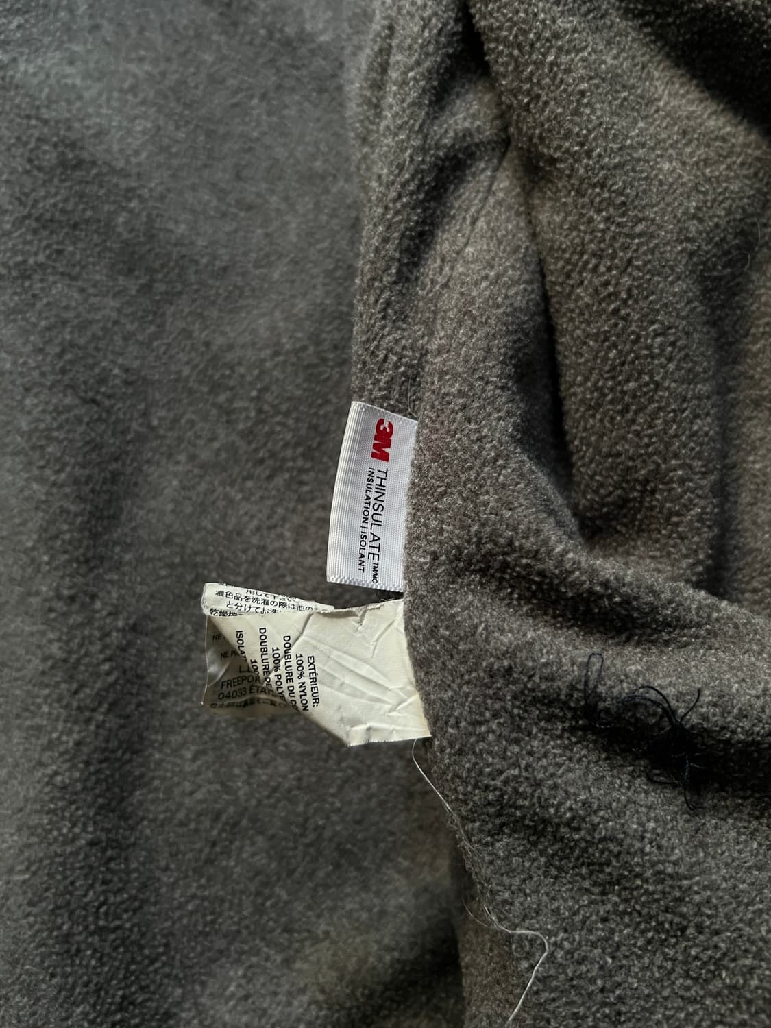 [L]엘엘빈 USA 플리스 라이닝 파스텔블루 웜업 자켓 상품이미지6