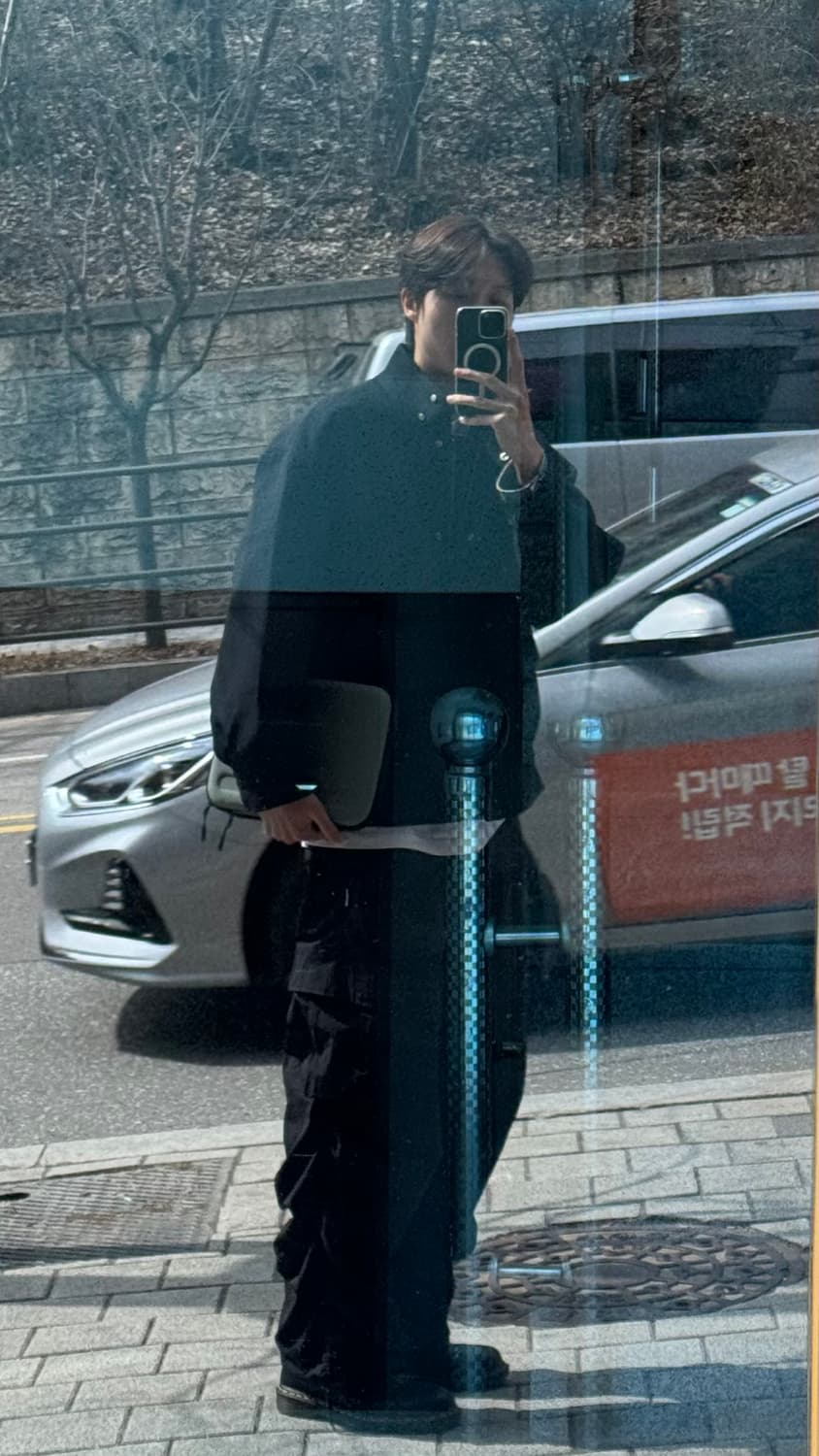 코스(COS) 오버사이즈 퍼넬 넥 울 보머 재킷 L 상품이미지1