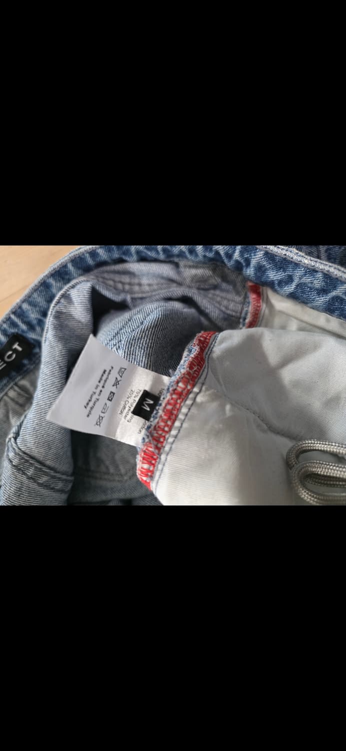 정품 와이프로젝트 컷팅 청바지 데님 남녀공용 상품이미지8