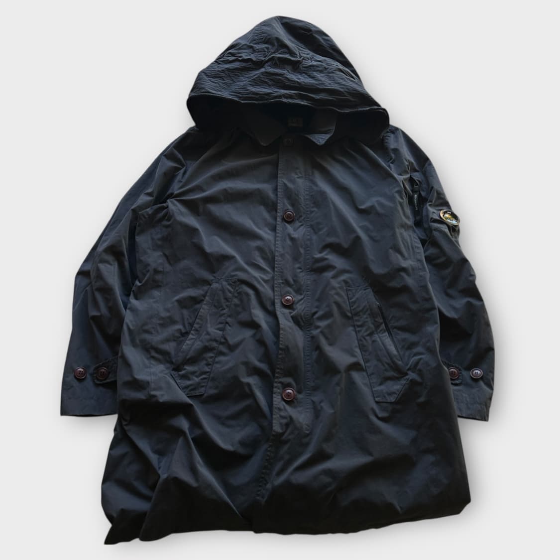 CP컴퍼니 블랙 야상 후드 자켓 상품이미지1