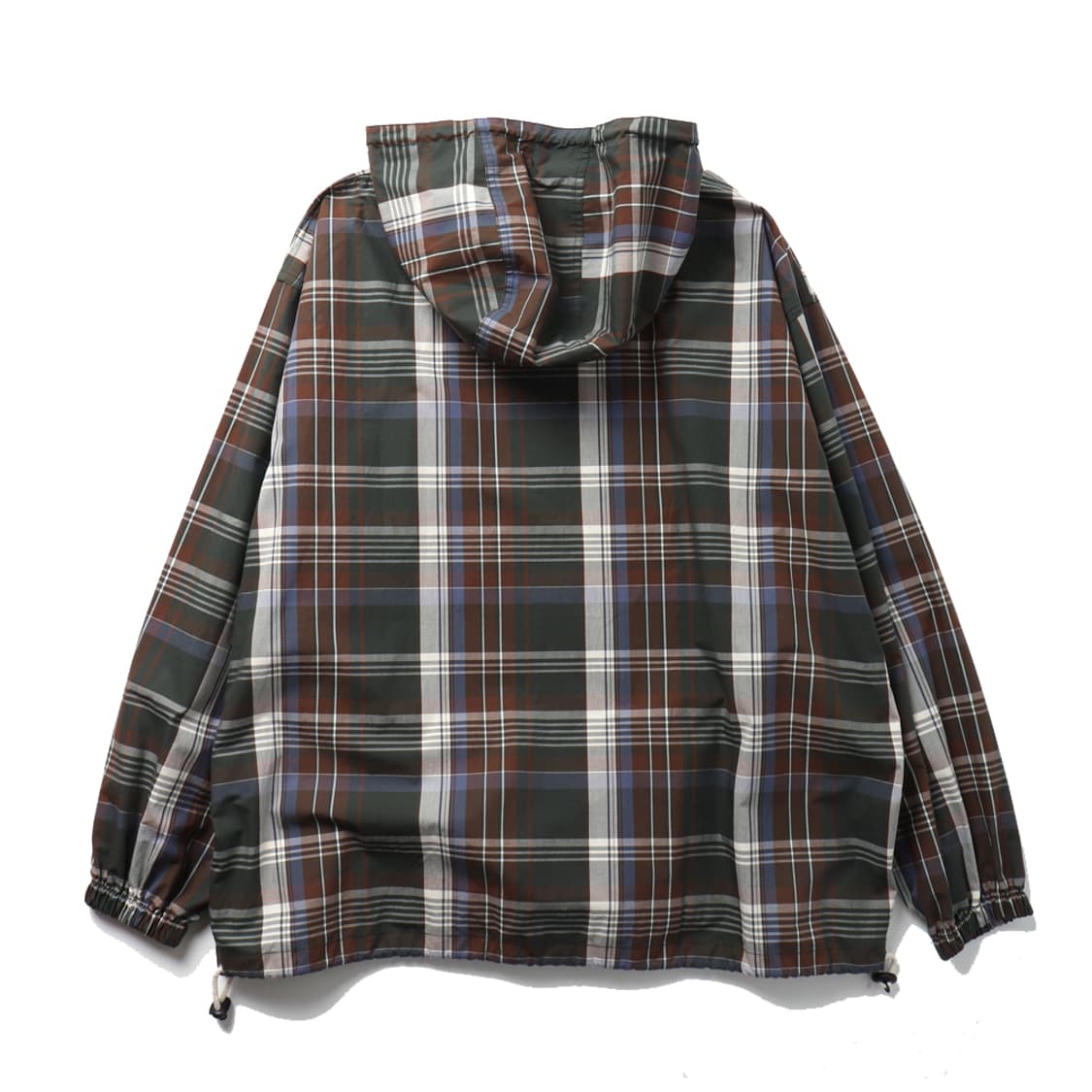 케보즈 KEBOZ Check Half Zip-up Hooded Shirt 상품이미지6