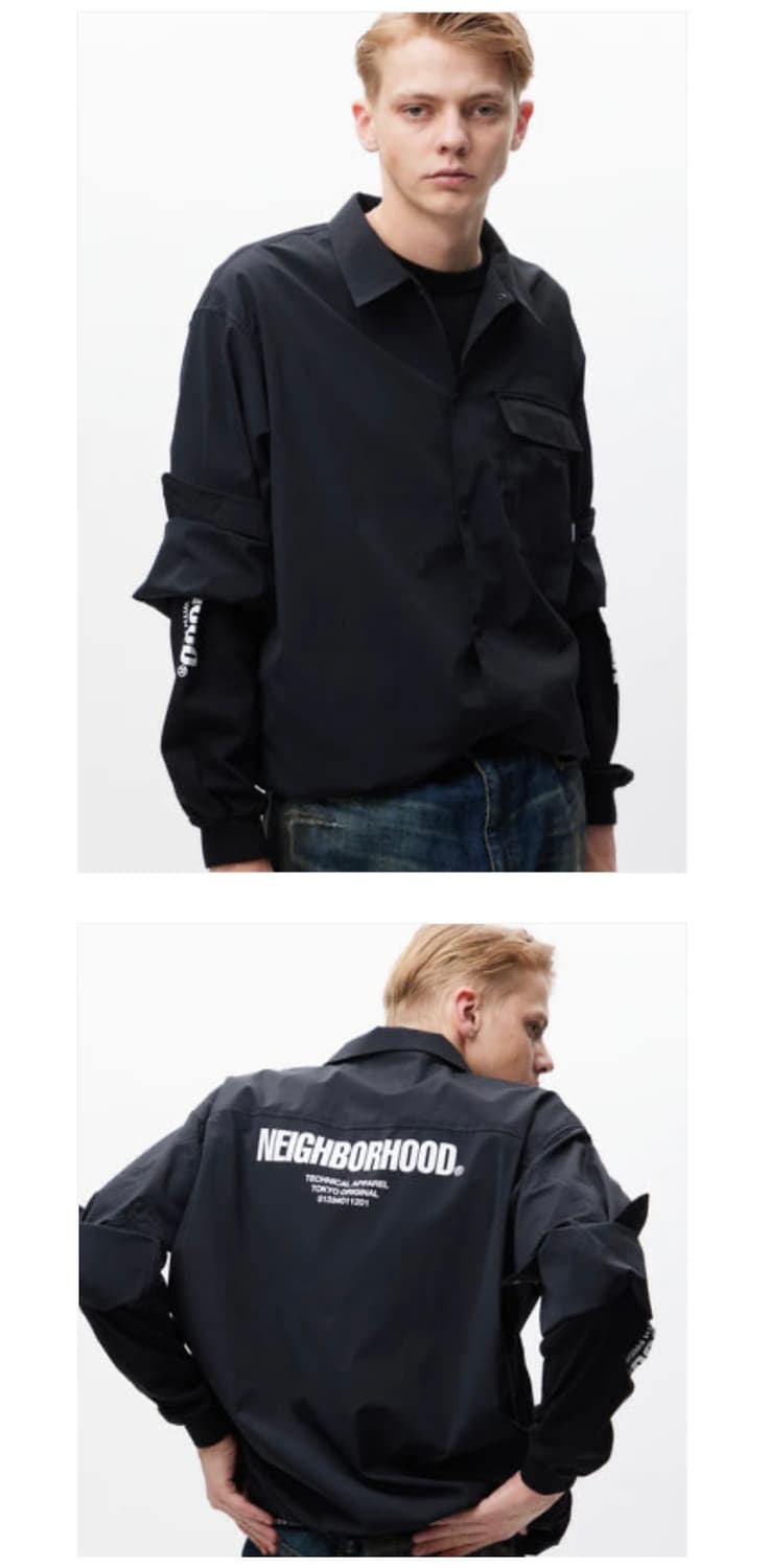 [M] 네이버후드 나일론 셔츠자켓 상품이미지9