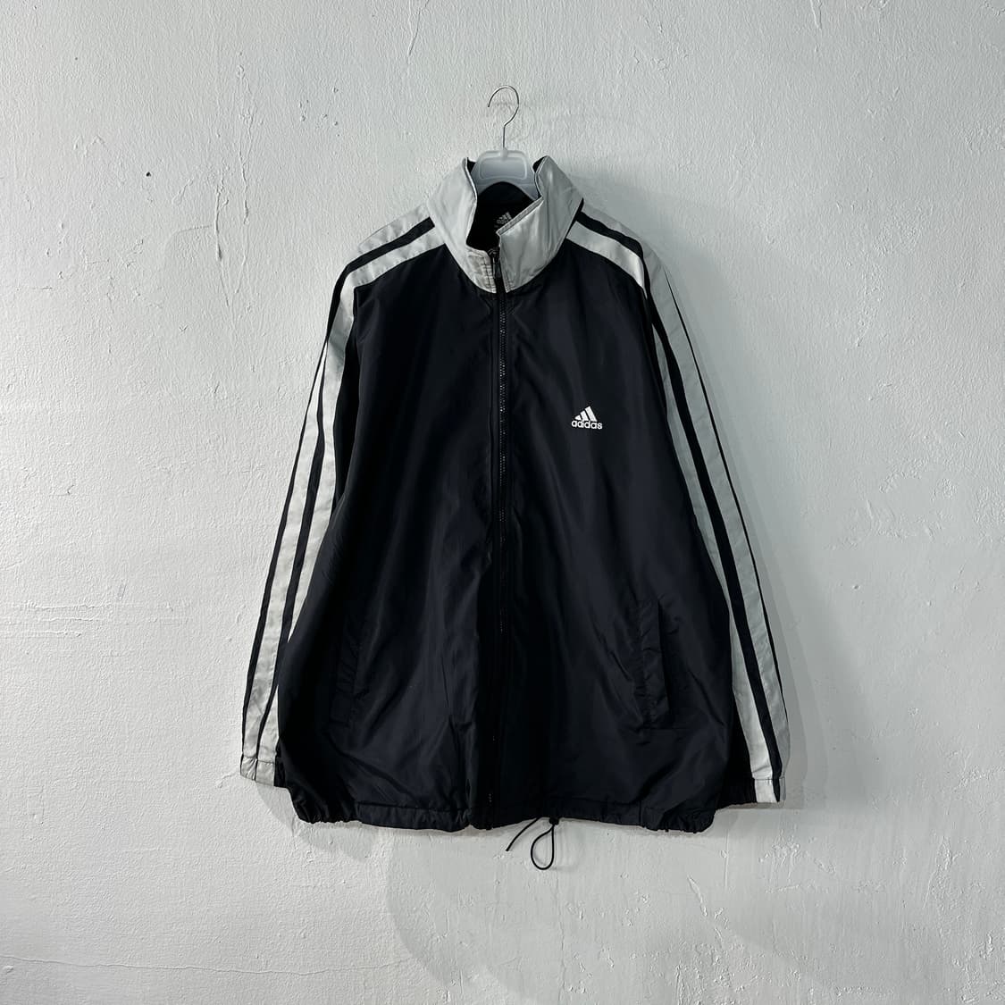 아디다스 빅로고 삼선 바람막이 자켓 110 상품이미지1