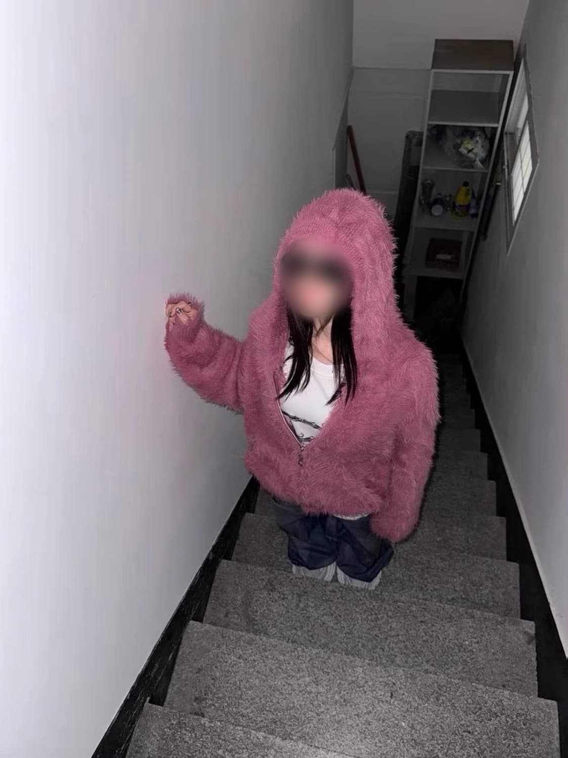 떠그클럽 tc 모헤어 퍼자켓 상품이미지2