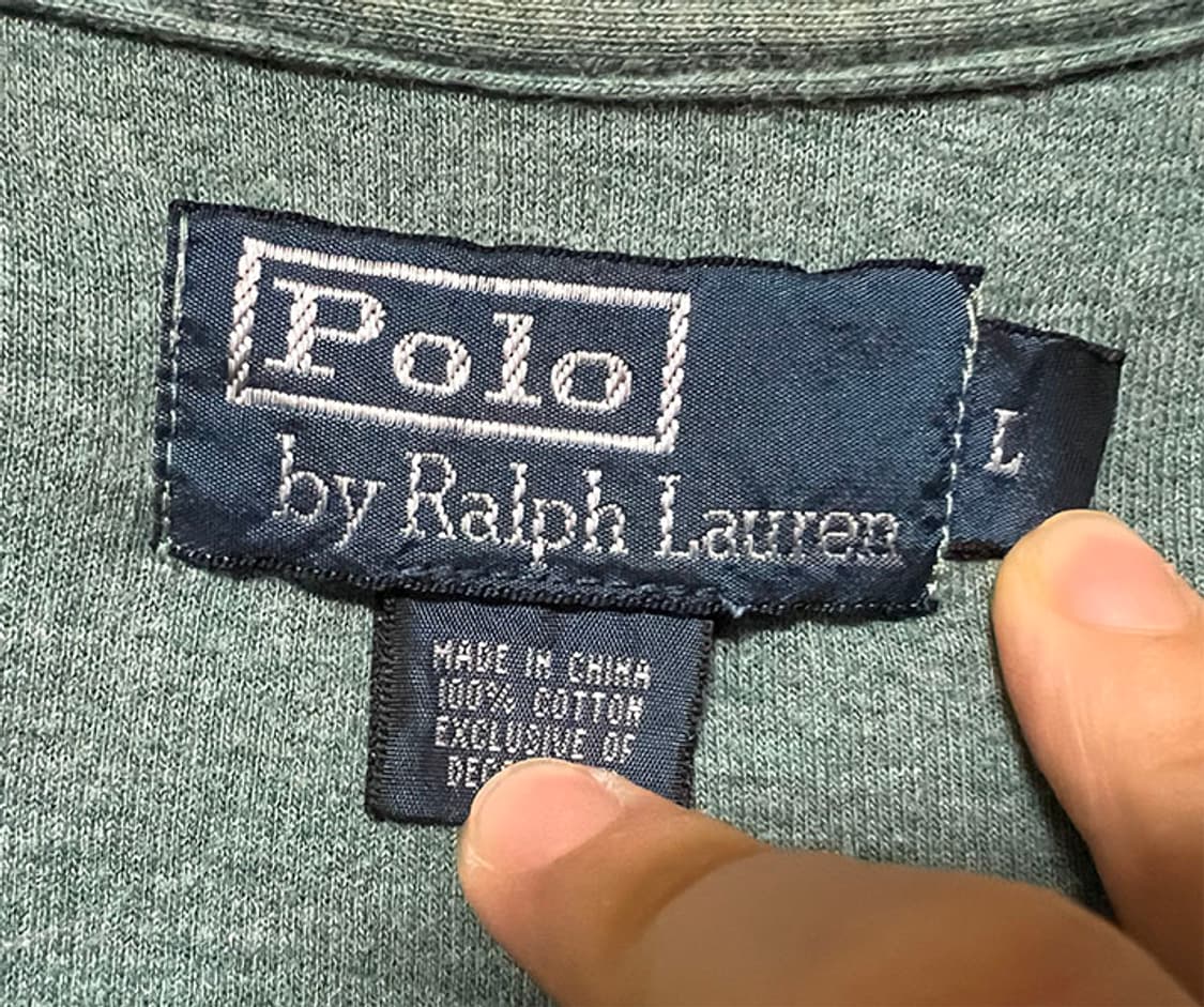 POLO 폴로 반집업 니트 맨투맨 추동 기본 캐주얼 L 100 상품이미지3