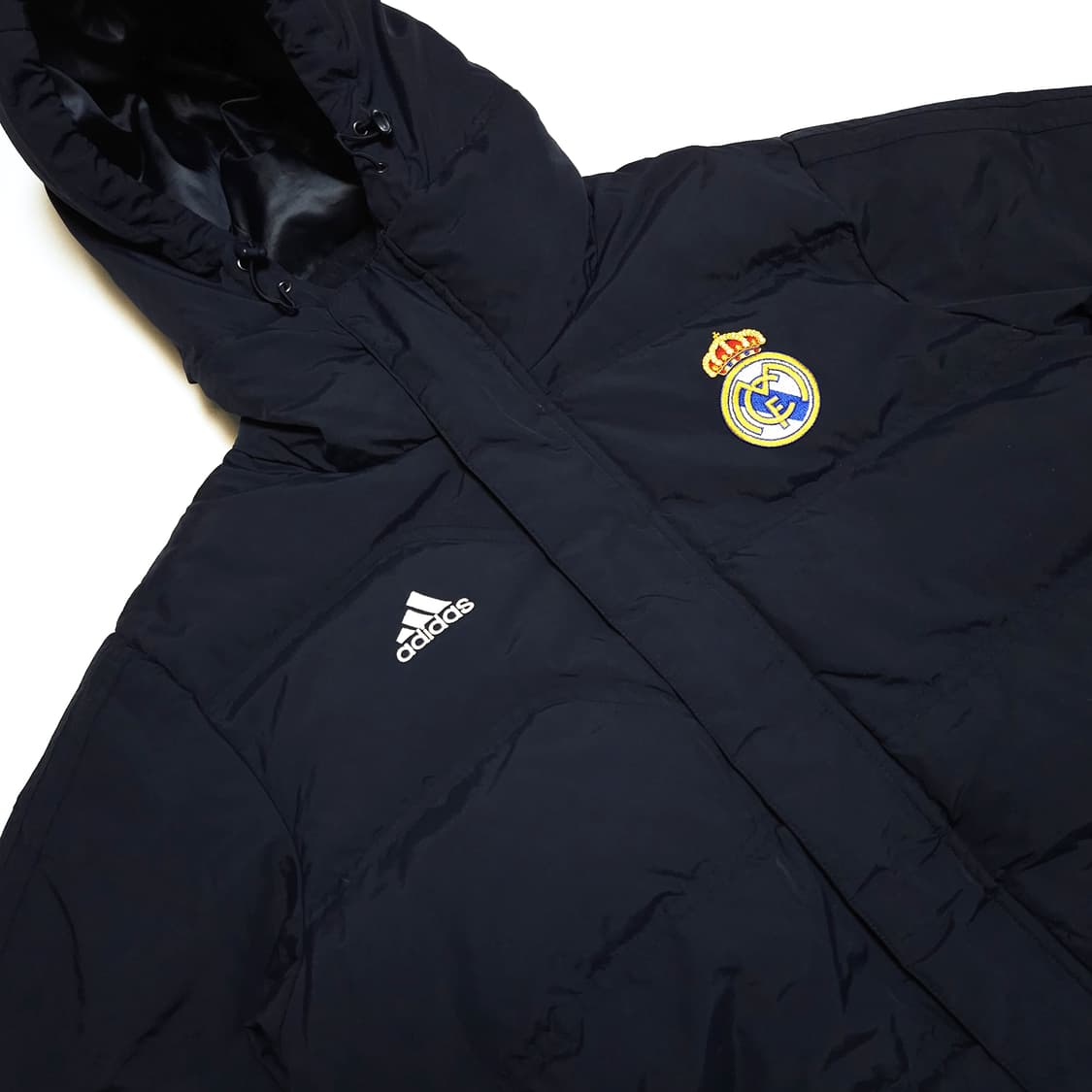 아디다스 13 레알마드리드 벤치 파카 덕다운 패딩 네이비 상품이미지4