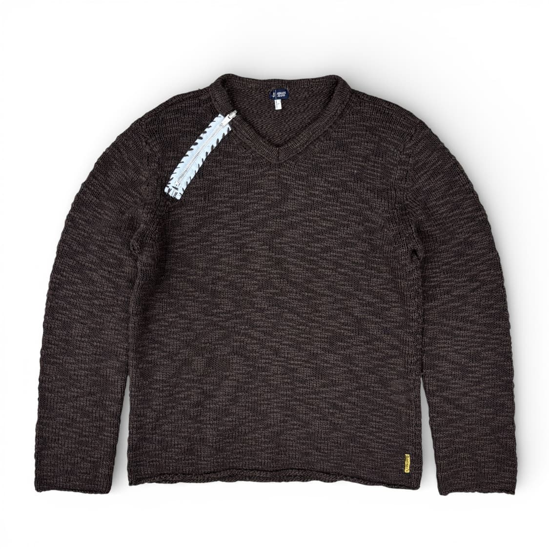 00's 아르마니 진스 리버시블 집 스웨터 상품이미지1