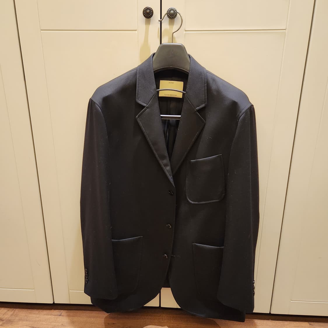 포터리 울 스포츠 자켓 블랙 3 사이즈 상품이미지3