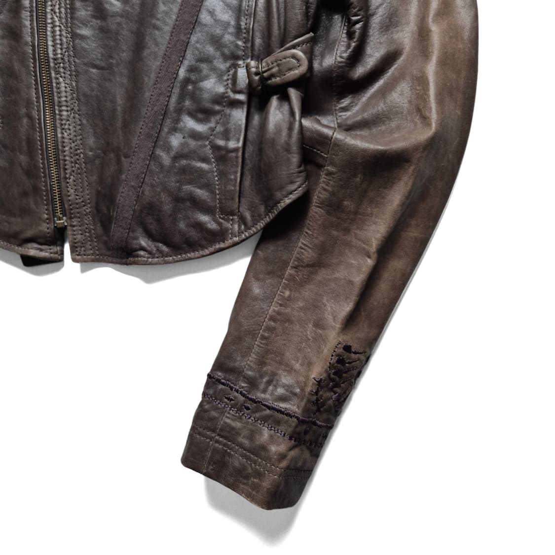 [M] 디젤 양가죽 라이더 자켓 상품이미지4