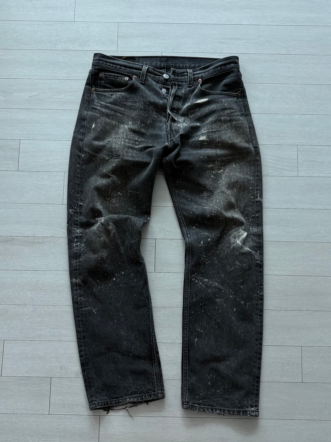 00‘s Legend 리바이스 501 블랙 워시드 (33x30) 상품이미지1