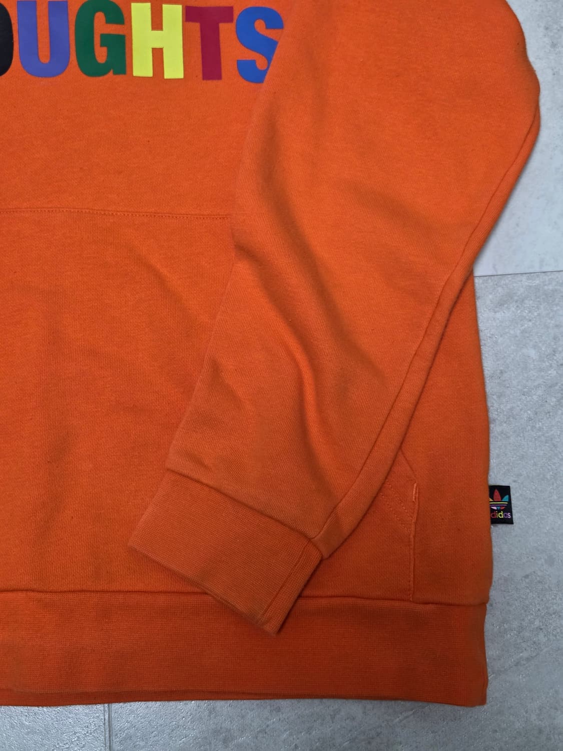 아디다스 퍼렐 윌리엄스 오렌지 후드티 상품이미지4