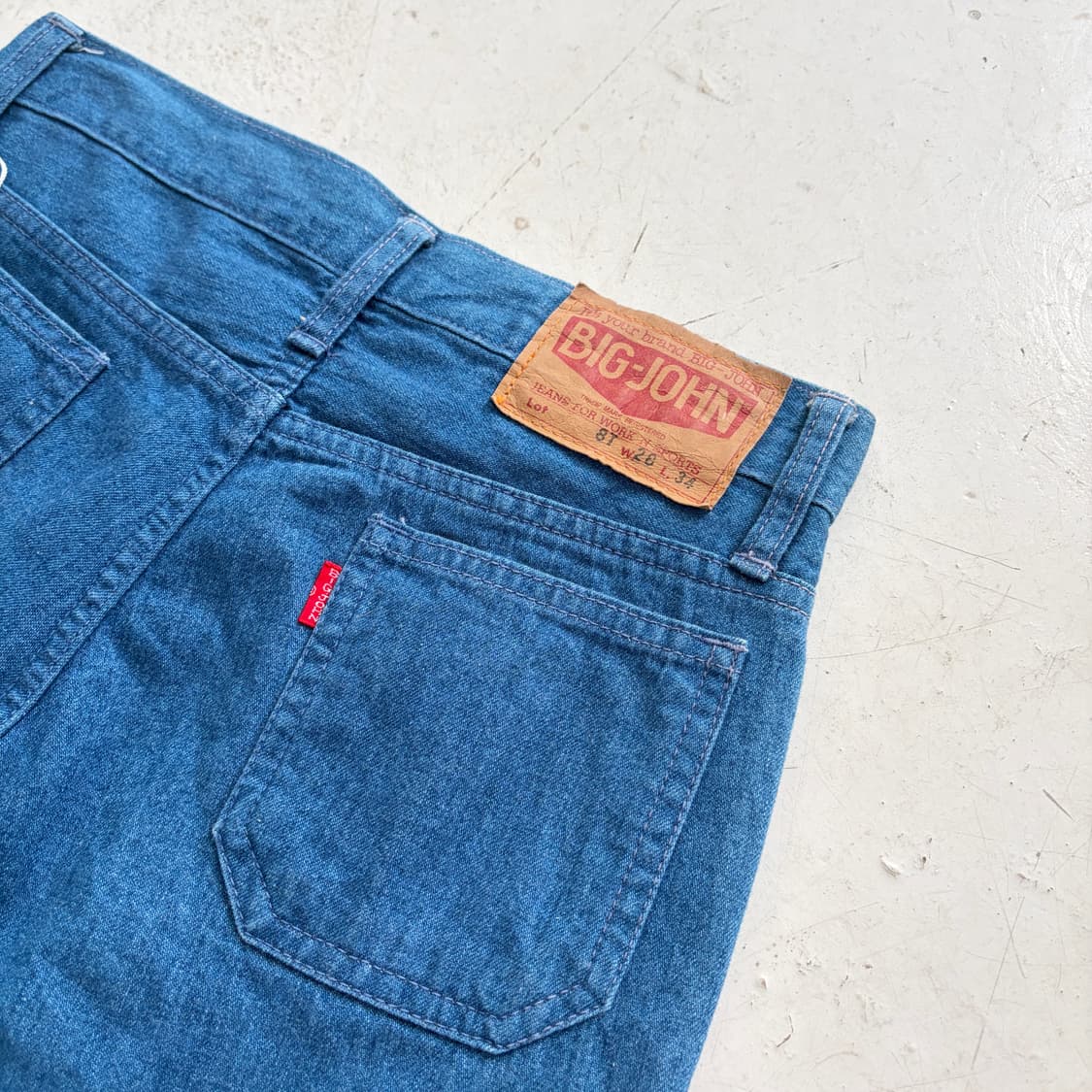 BIG JOHN 빅존 빈티지 부츠컷 데님팬츠 26.5 상품이미지8