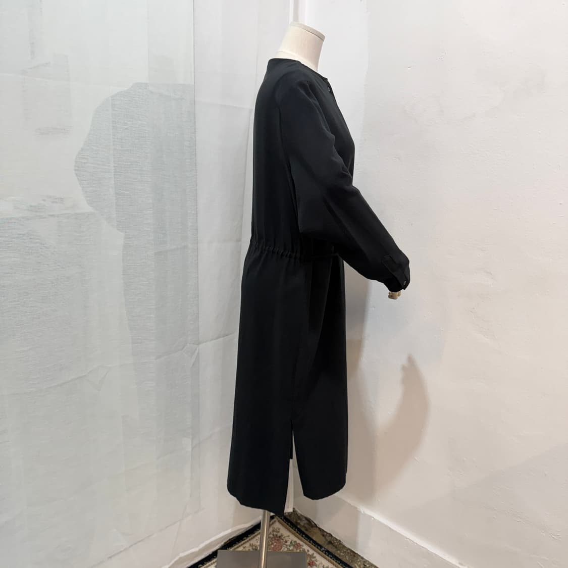 에이미그레이스 셔츠롱원피스 블랙원피스 2966 상품이미지3