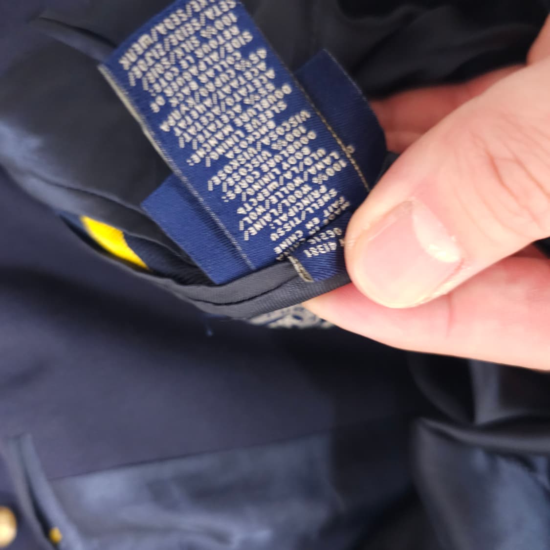 폴로 럭비 금장 울 자켓 상품이미지6