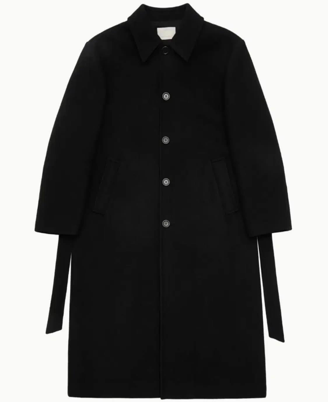 아모멘토 싱글코트 블랙 M 24Fw 상품이미지1