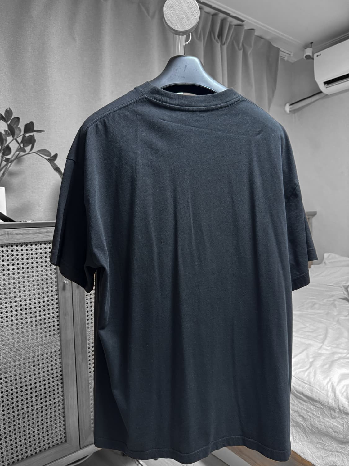 브레인데드 블랙 프린팅 티셔츠 L 상품이미지3