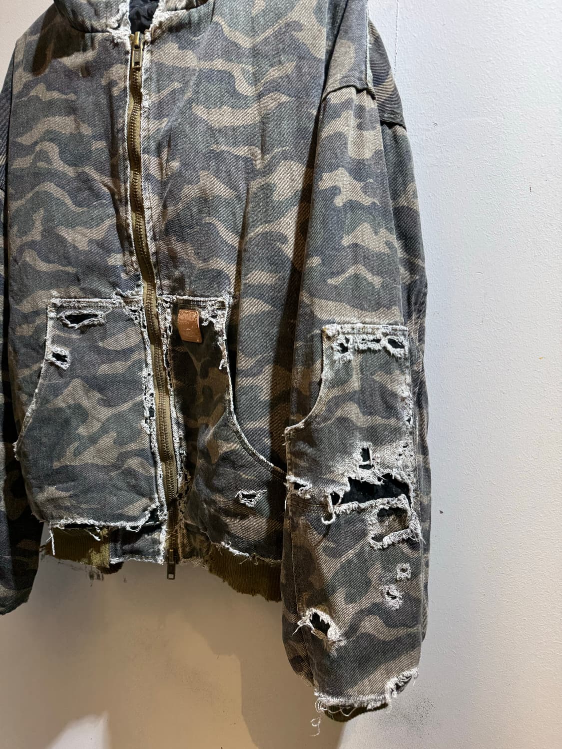 빈티지 카모 워크점퍼 상품이미지3