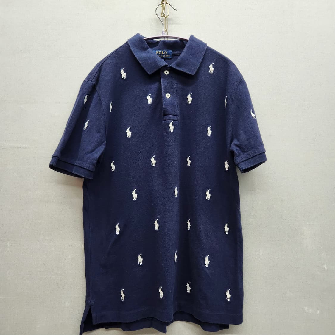 폴로랄프로렌 멀티포니 로고 반팔카라 S 상품이미지1