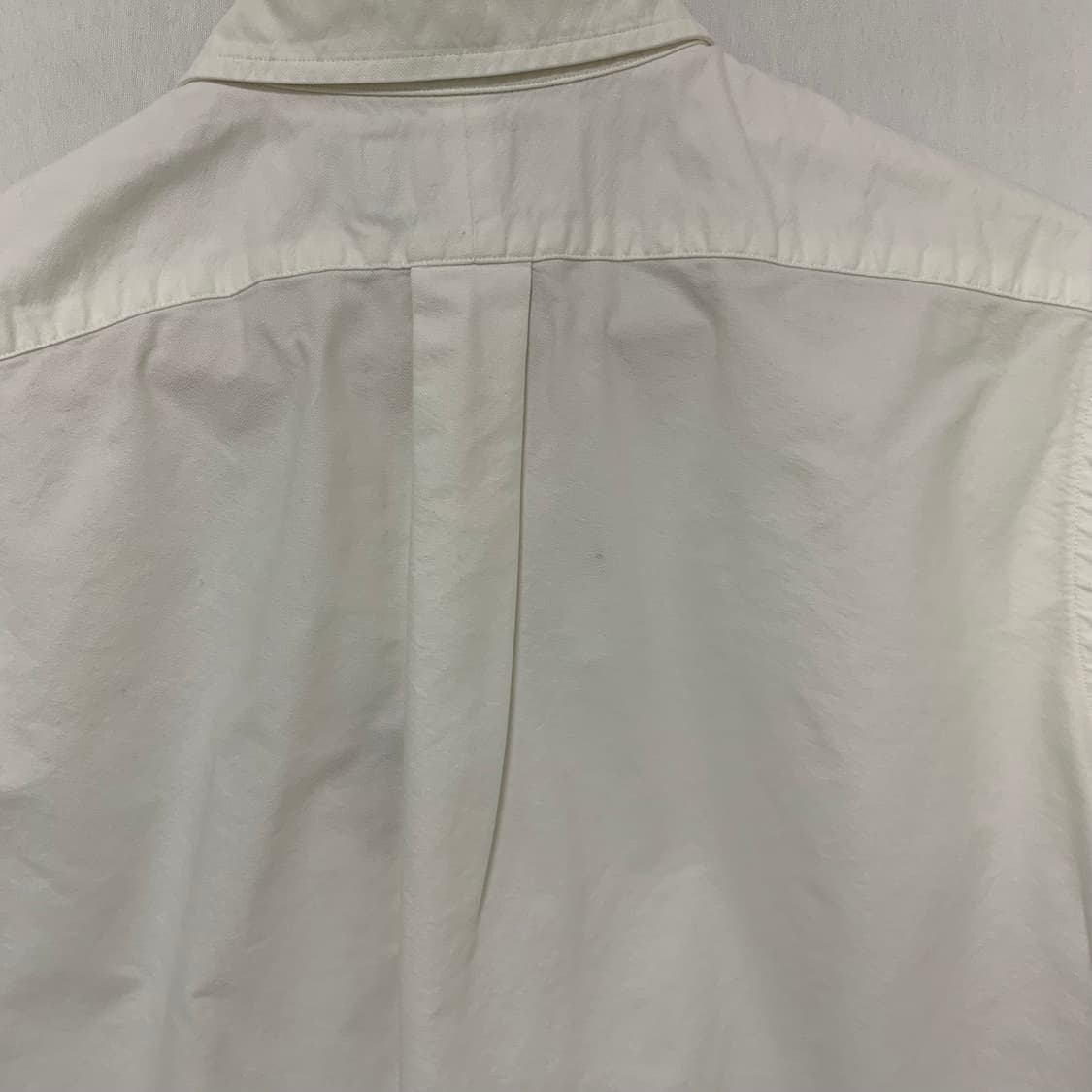 폴로랄프로렌 클래식 핏 반팔 셔츠 아이보리 남성 S 남녀공용 상품이미지6