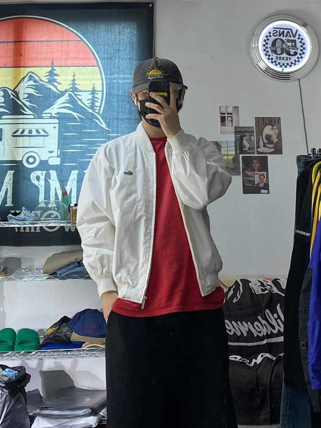 [100]90s Lacoste 라코스테 코튼 집업자켓 상품이미지7