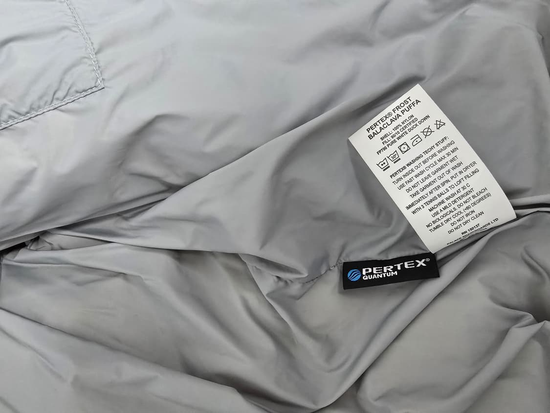 22FW 팔라스 퍼텍스 프로스트 발라클라바 푸파 디운 패딩그레이 L 상품이미지6