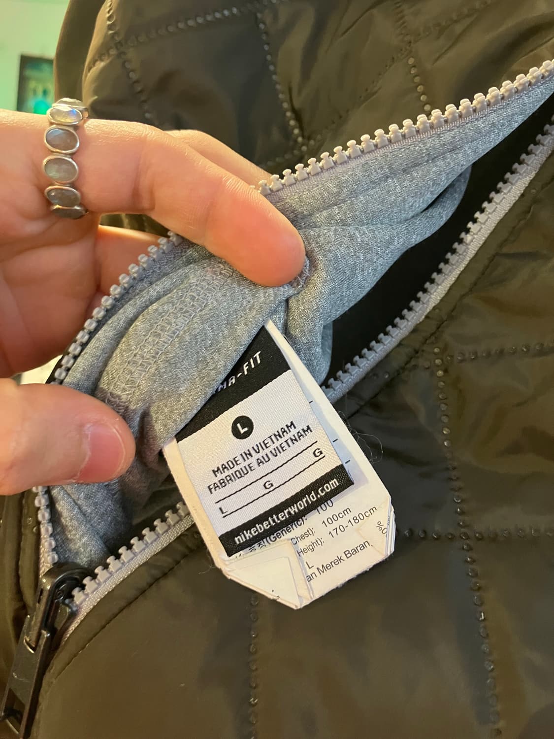 나이키 써마핏 후드 자켓 L 상품이미지5