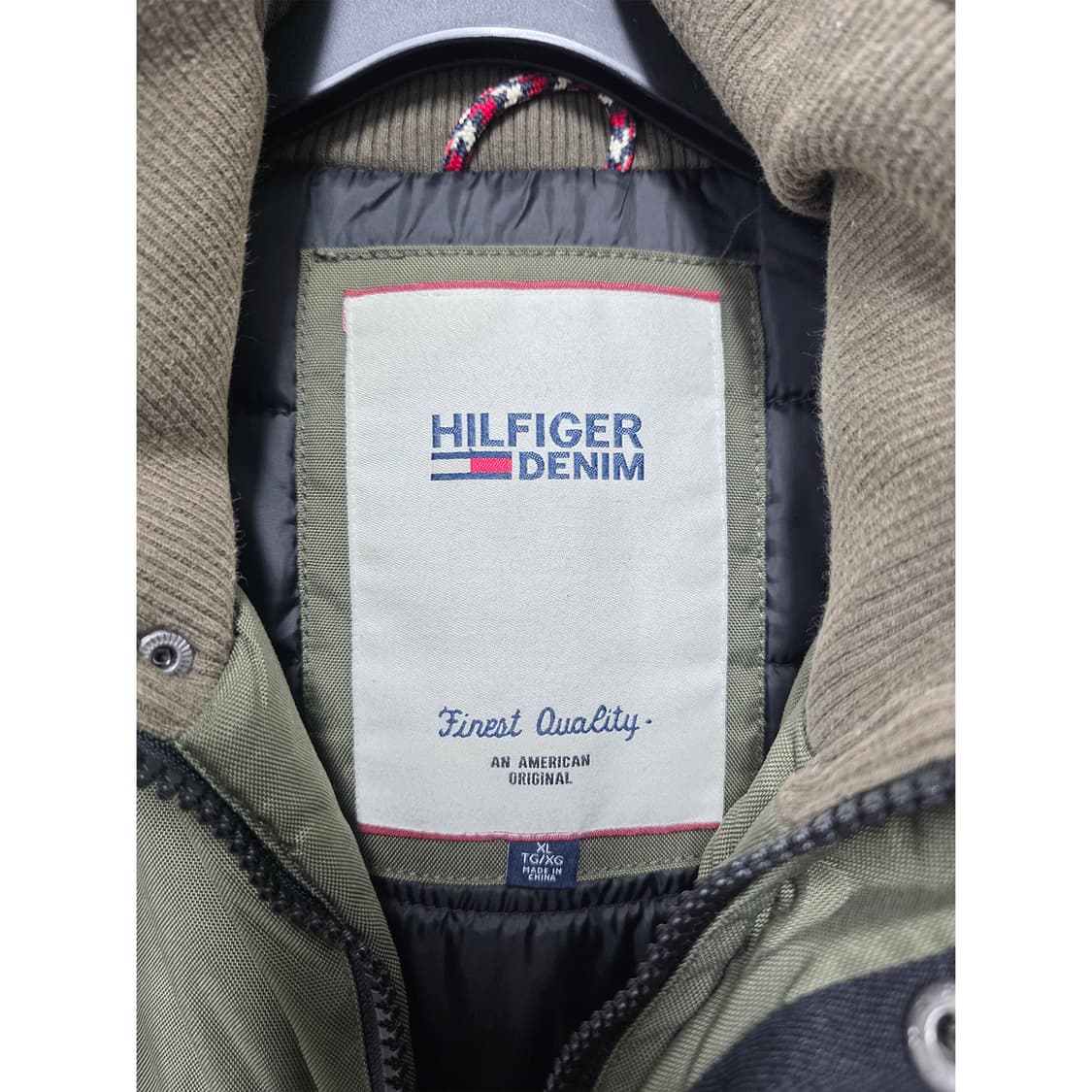 택포// 타미힐피거 야상 패딩 점퍼 XL 상품이미지2