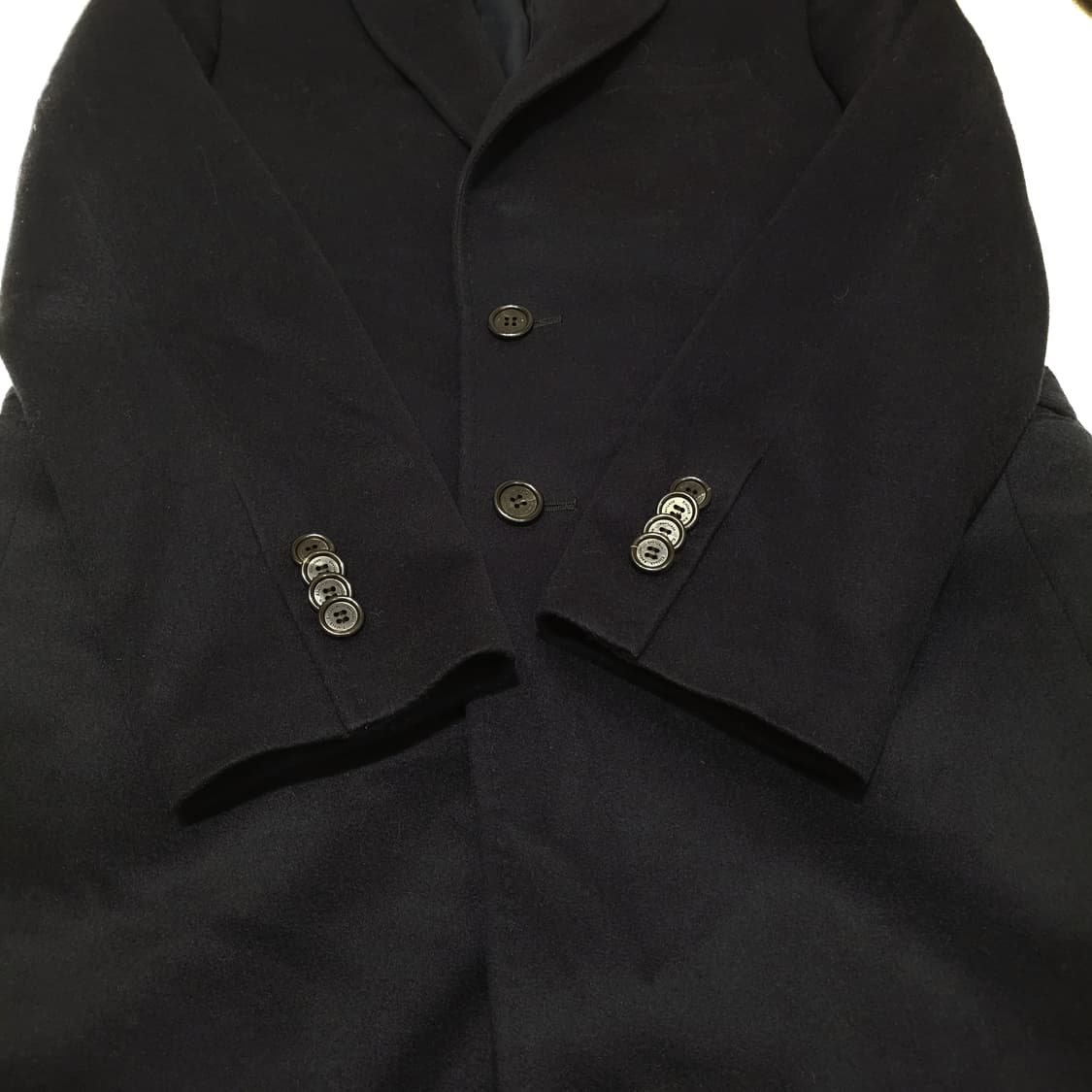 킨록앤더슨 캐시미어 2버튼 코트 105 상품이미지4