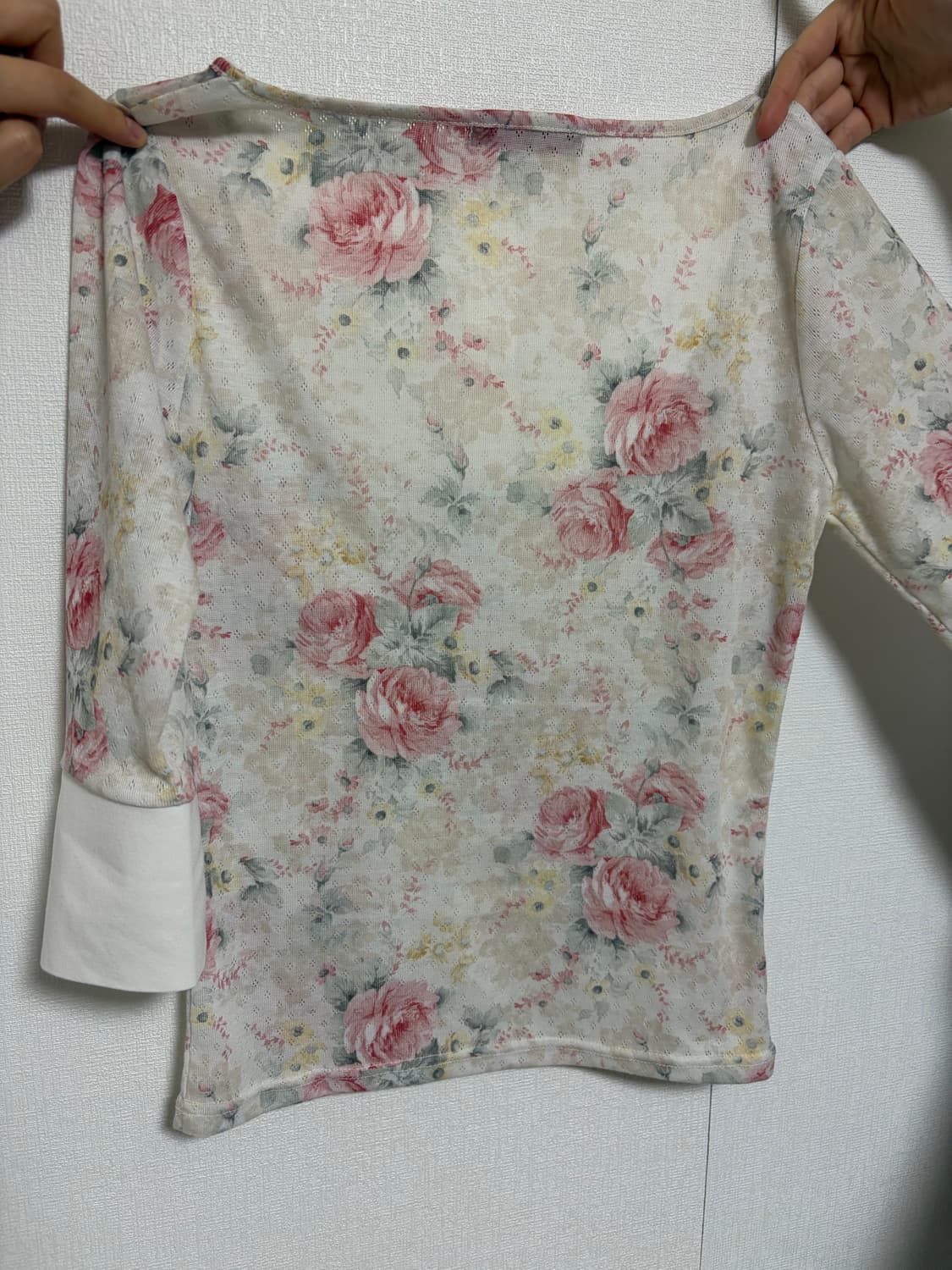 인앤양인하모니 Layered top, rose 레이어드 탑 로즈 상품이미지4