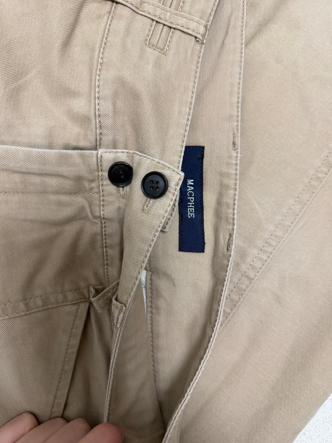 macphee 부츠컷 버튼 팬츠 상품이미지4