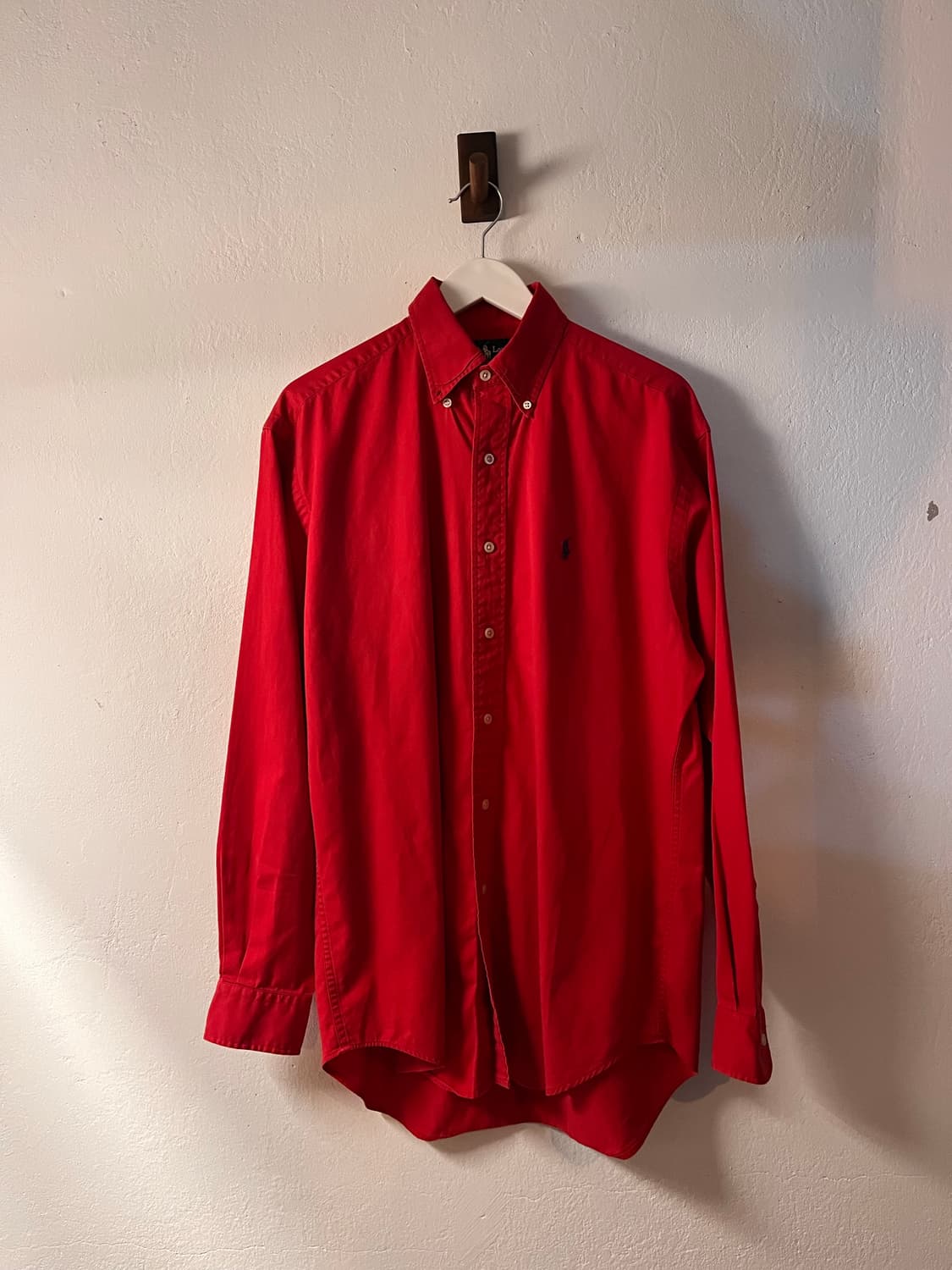 90s 폴로랄프로렌 블레어셔츠 레드 상품이미지1