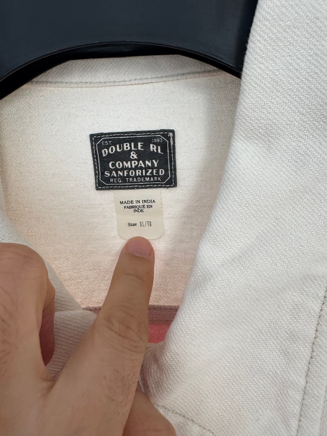 XL 더블알엘 키톤 나바호 트러커 자켓 상품이미지4