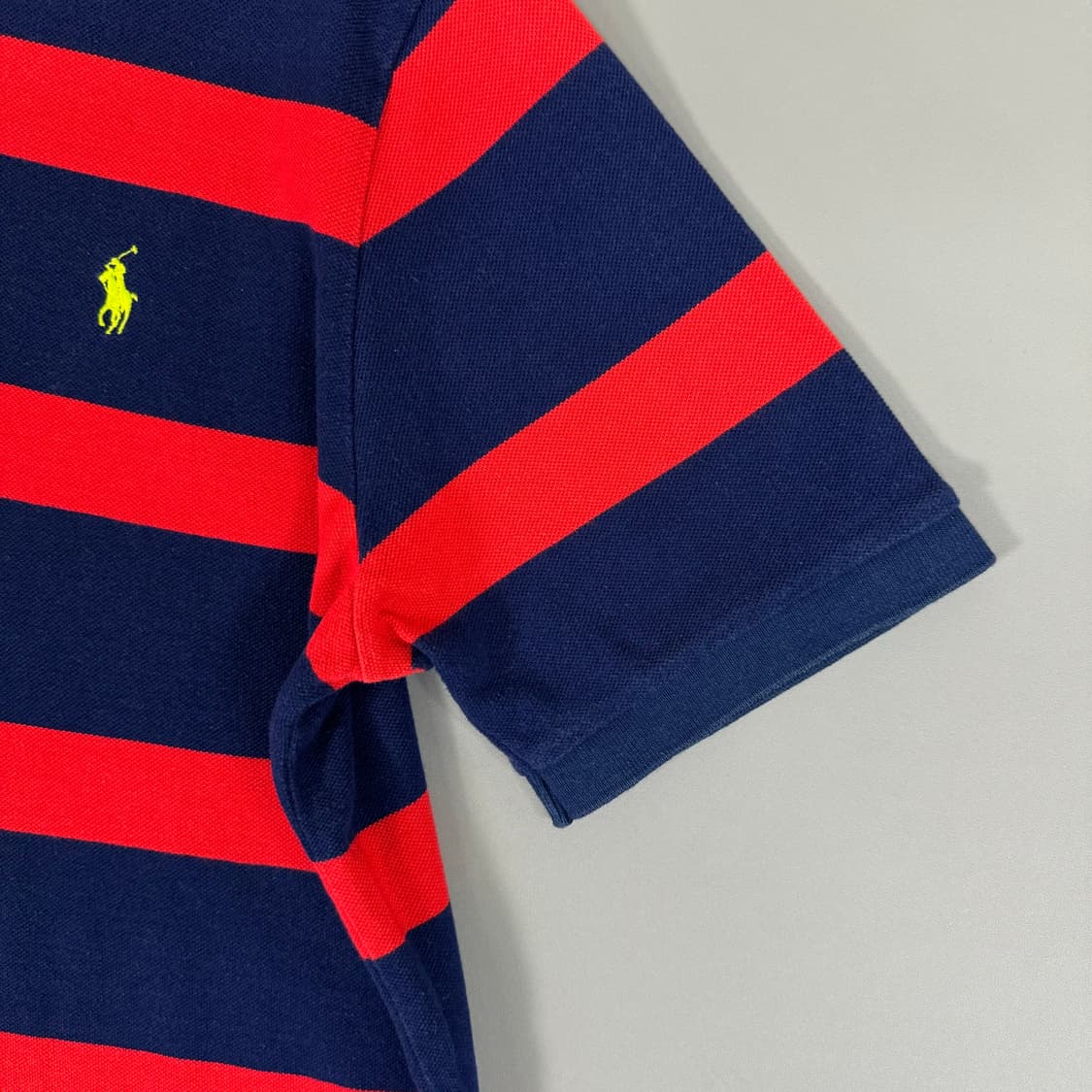 폴로 랄프로렌 럭비 스트라이프 카라 반팔티[071004 상품이미지6