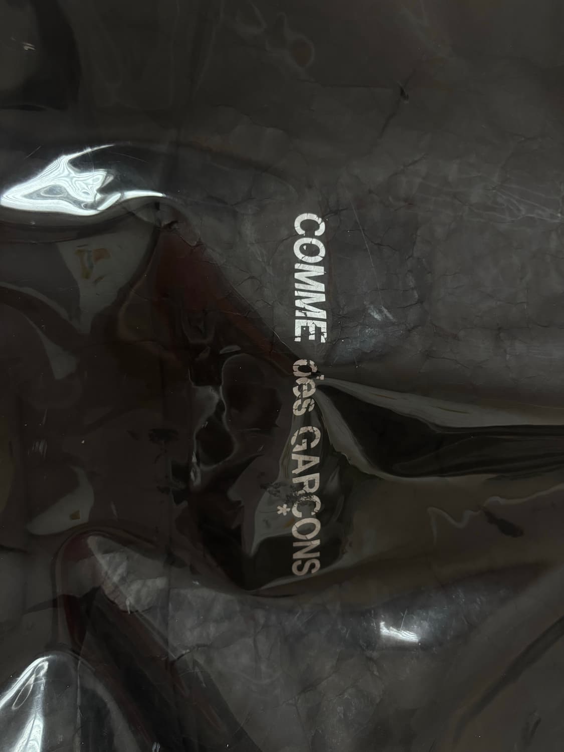 꼼데가르송 pvc 페이퍼 토트백 상품이미지8