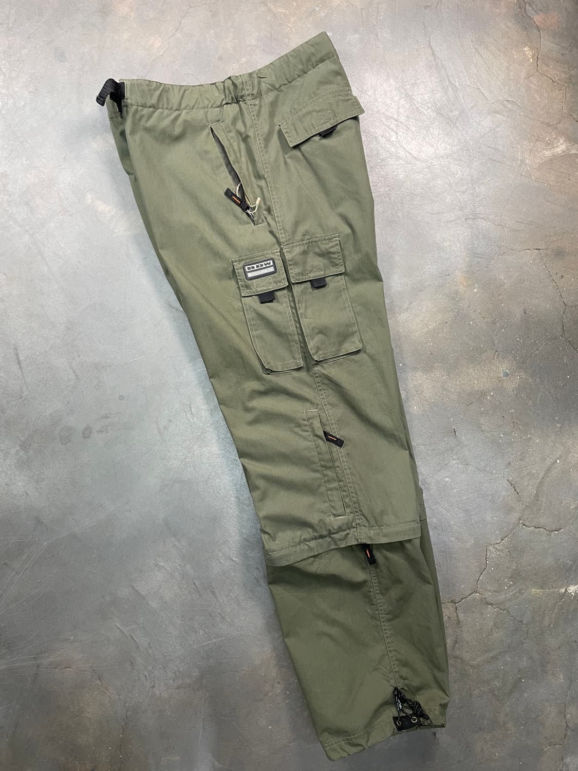 바디 웨이브 컨버터블 와이드 카고팬츠 상품이미지2