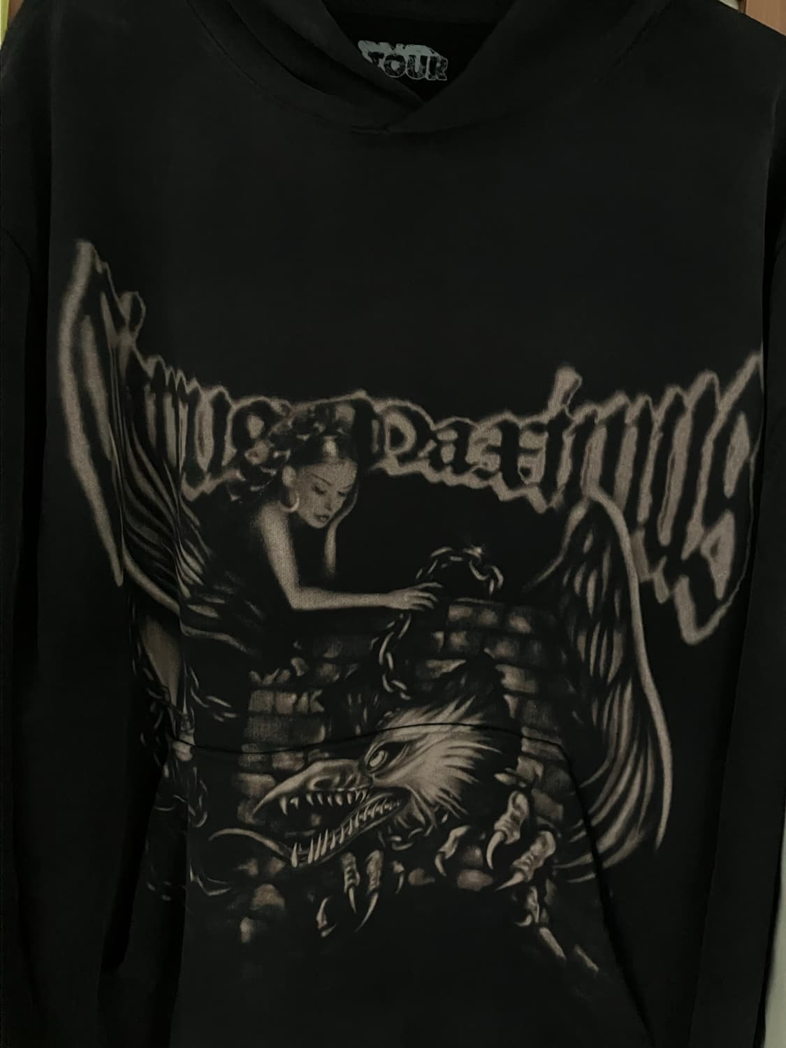 Travis scott black spray hoodie 상품이미지1