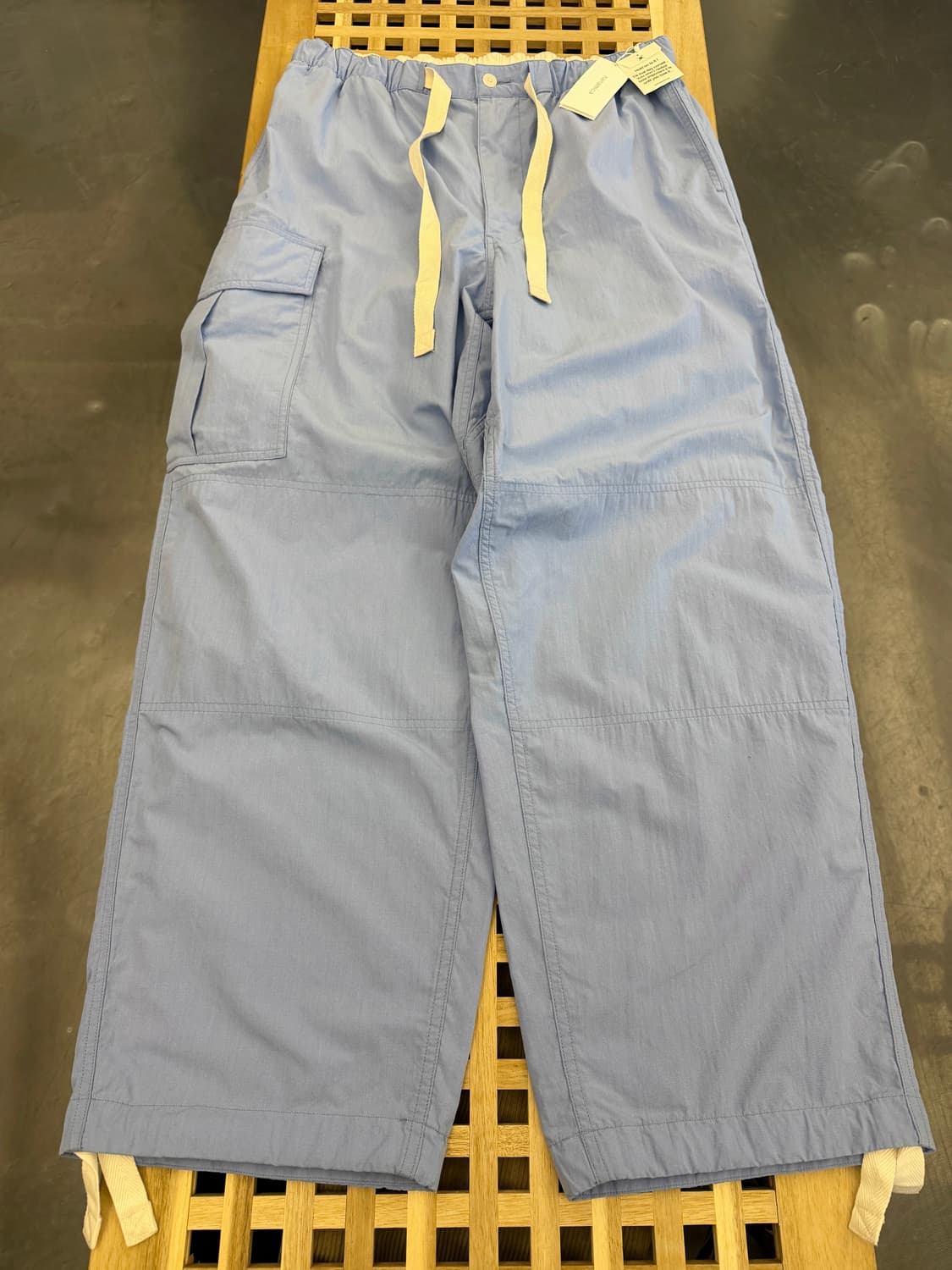 nanamica Wide Cargo Pants 나나미카 스카이블루 팬츠 상품이미지1