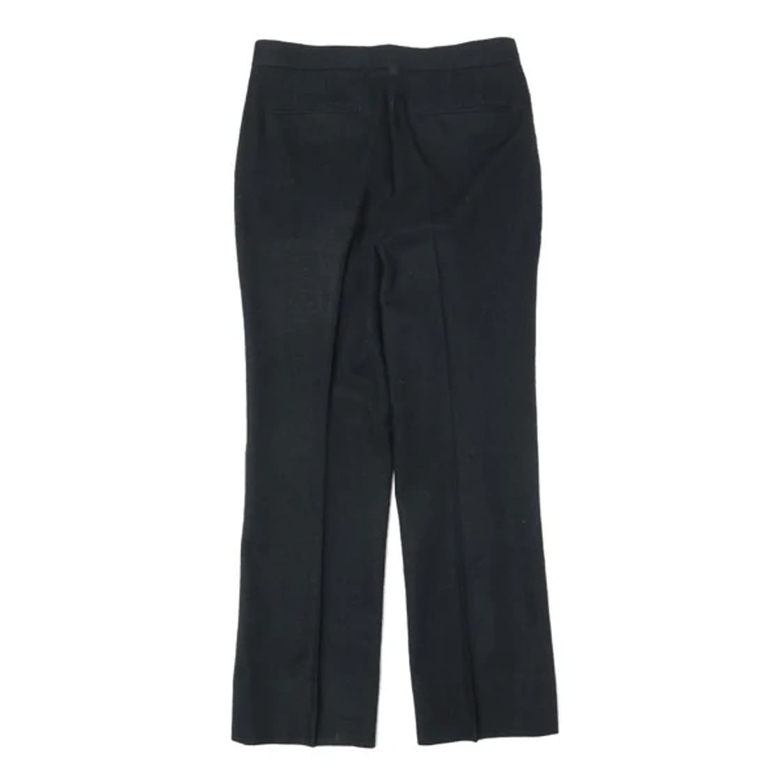 Marka / hem slit straight pants black /  상품이미지4