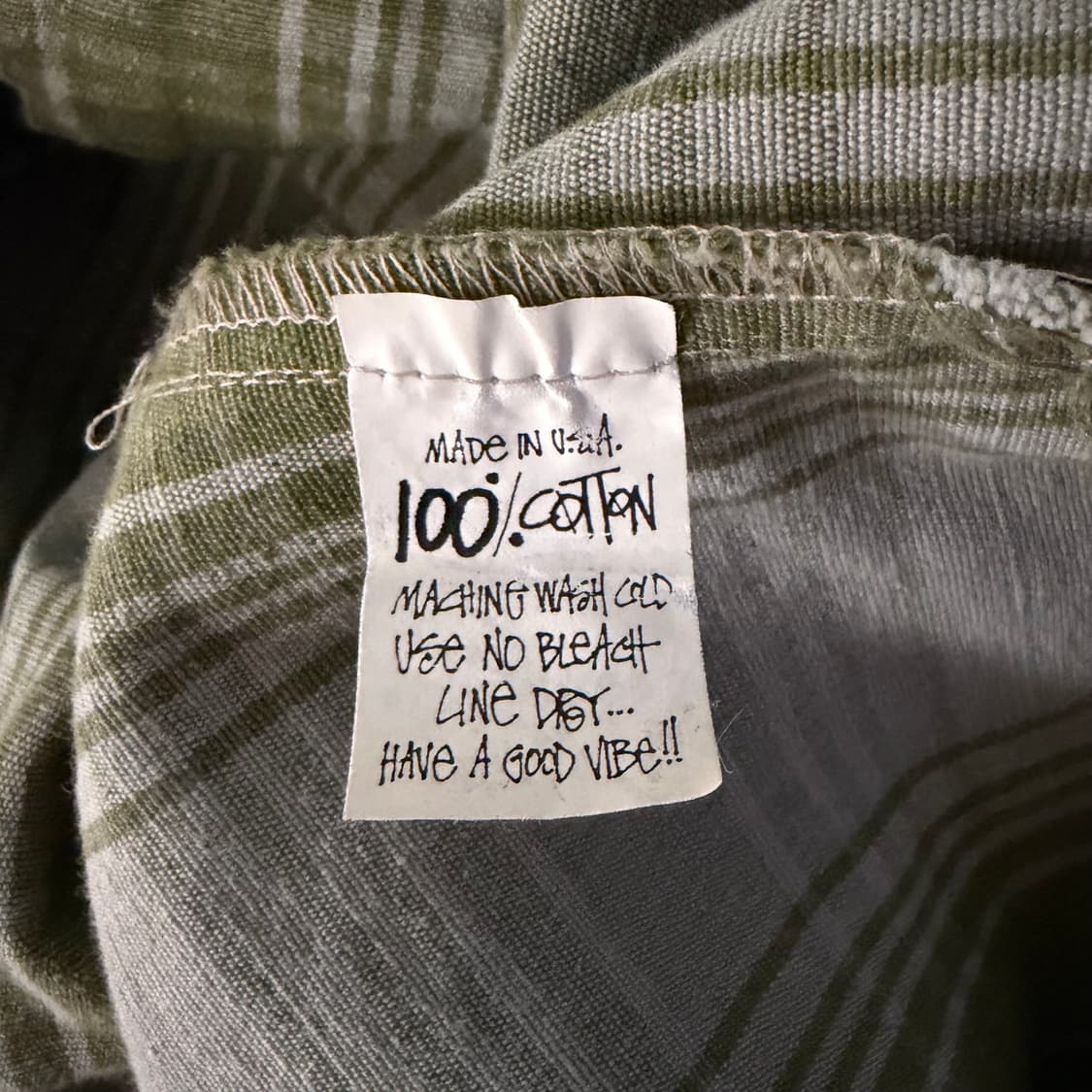 [M] 90s usa 올드 스투시 체크 셔츠 상품이미지4