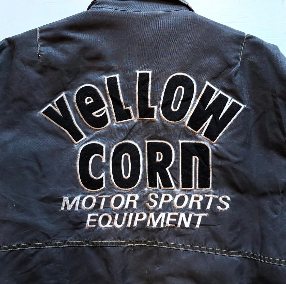 90's Yellow corn 모터 자켓 상품이미지7