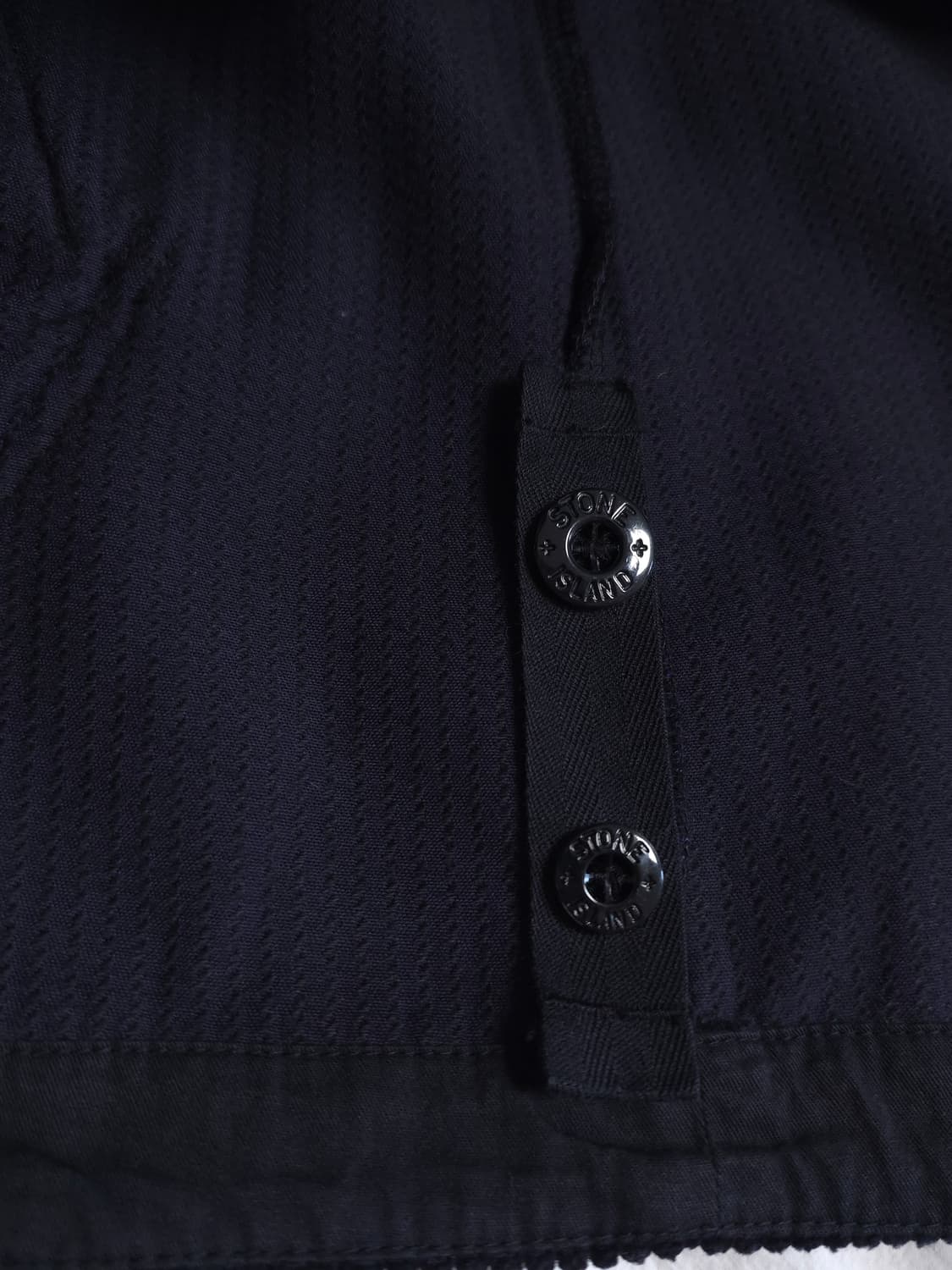 [L] 스톤아일랜드 18FW 코듀로이 오버셔츠 자켓 블랙 상품이미지7