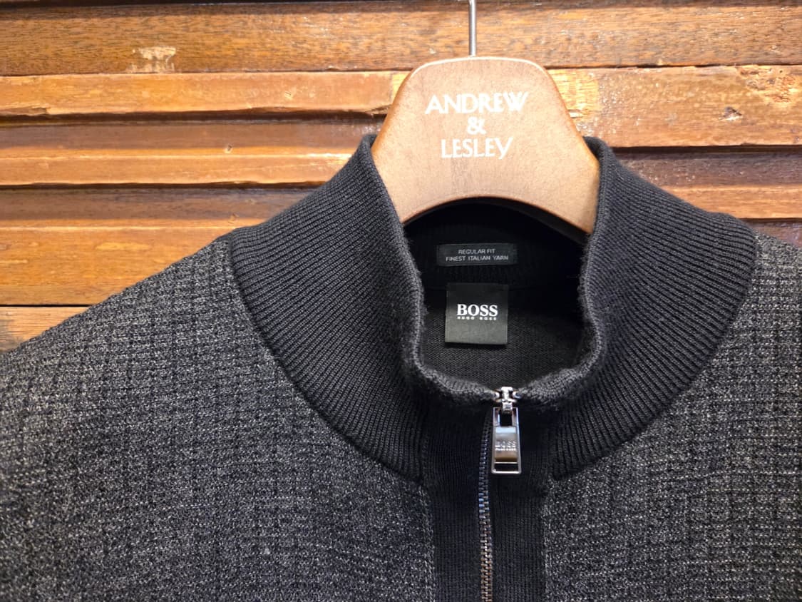 휴고보스 블랙라벨 짚업 가디건 상품이미지2