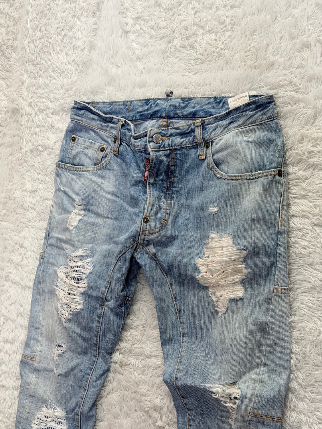 디스퀘어드2 데미지 청바지 48사이즈(32) 상품이미지1