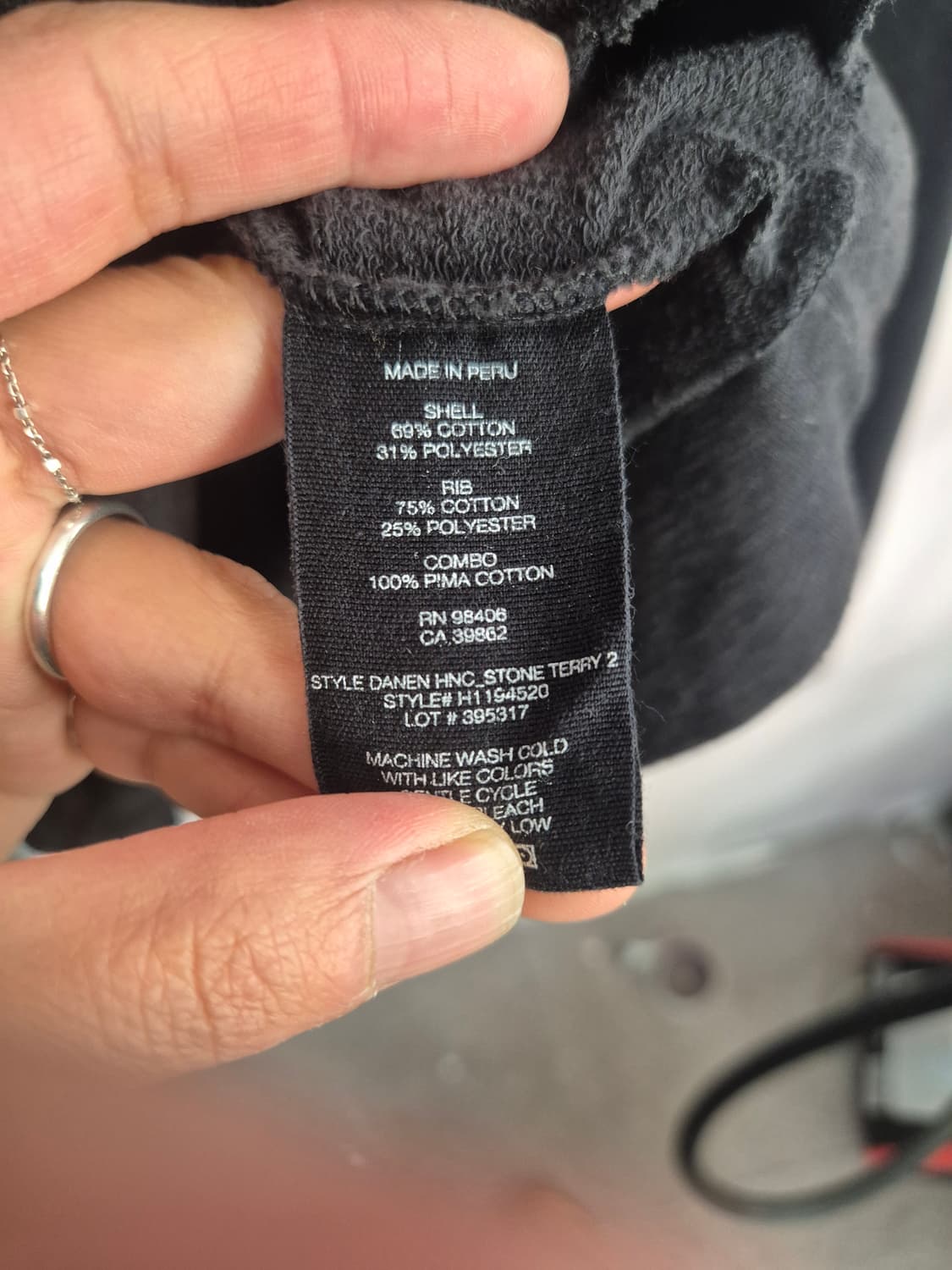 Theory 띠어리 후드 집업 블랙 상품이미지6