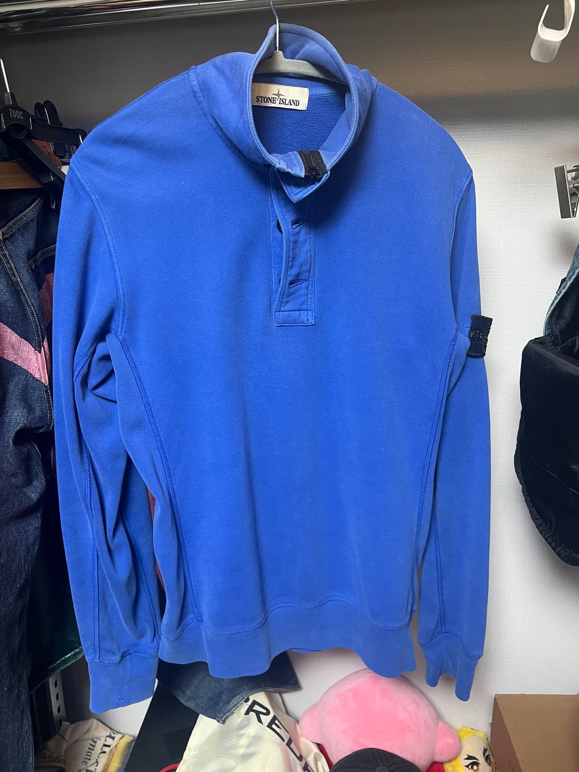 스톤아일랜드 하프집업 맨투맨 상품이미지1