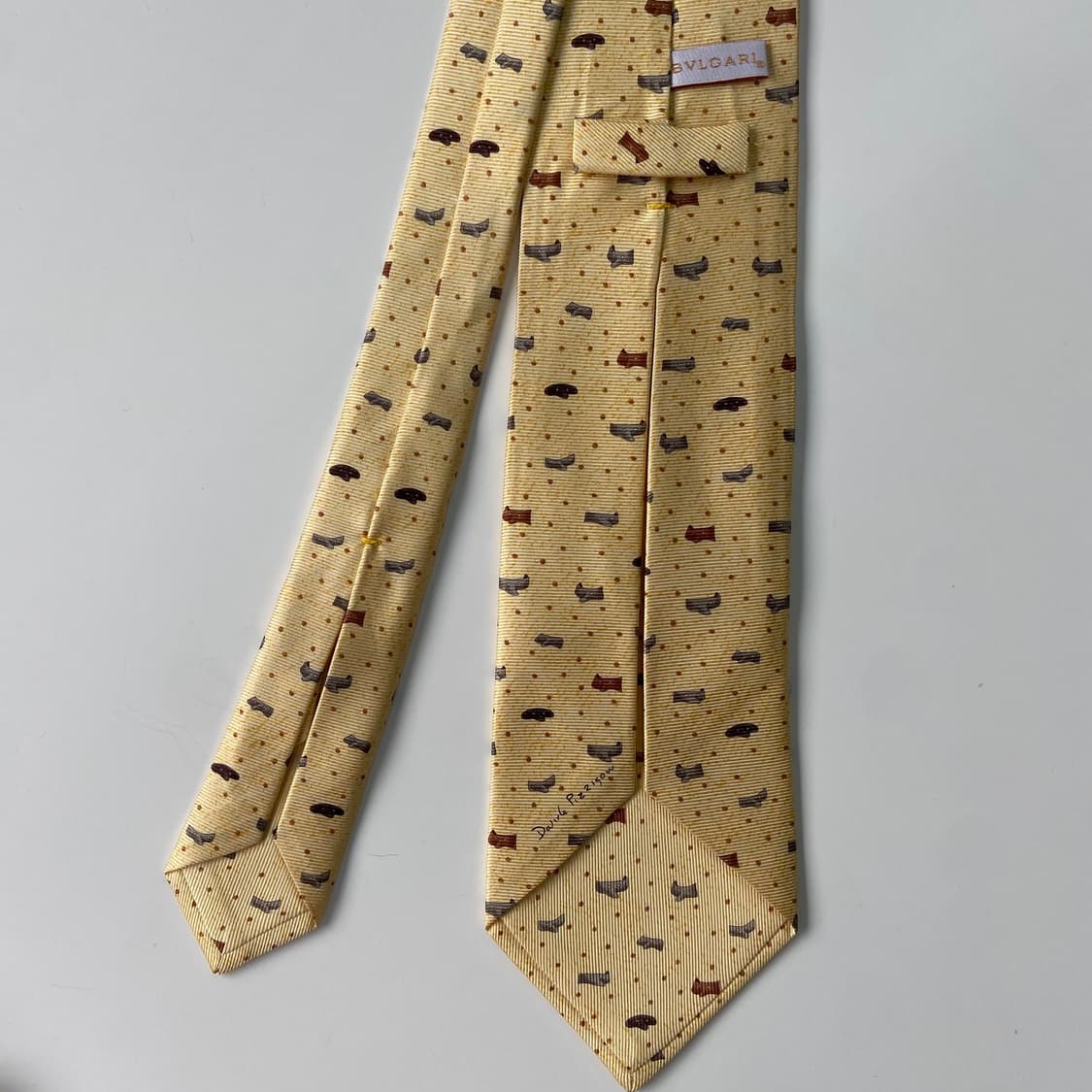 최상급 불가리(bvlgari) 정품 명품넥타이 상품이미지2